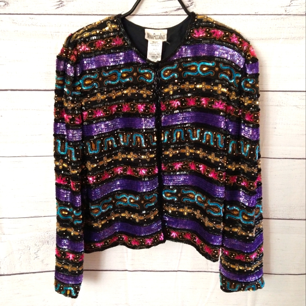 Nina Piccalino Beaded Jacket